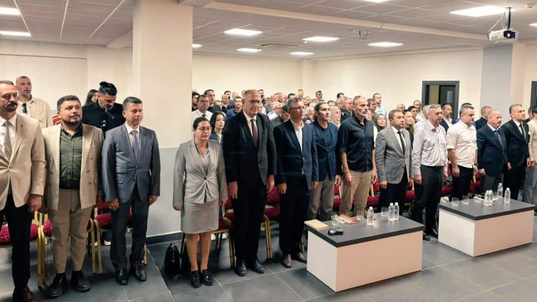 İlçe Millî Eğitim Müdürümüz Sayın Kenan YAVUZ başkanlığında; 